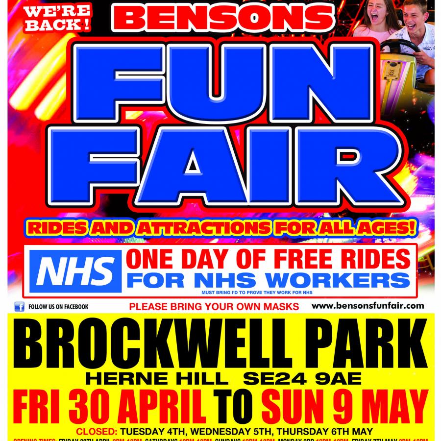 Poster of Bensons fun fair