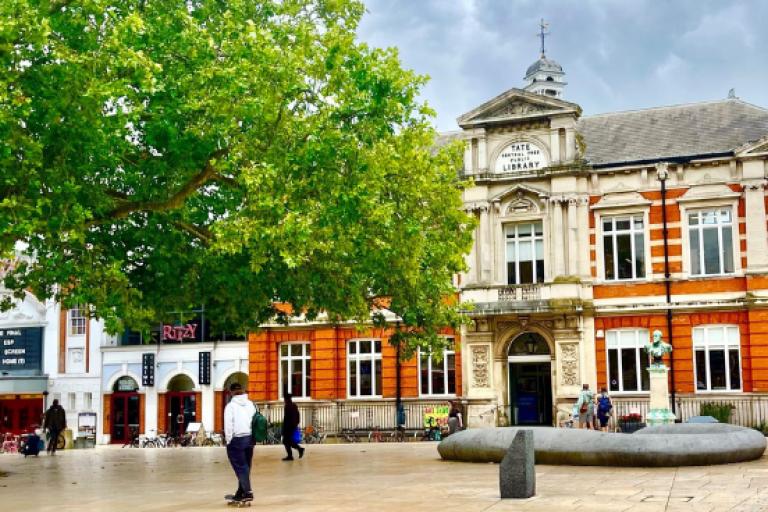 Brixton Library Windrush Square