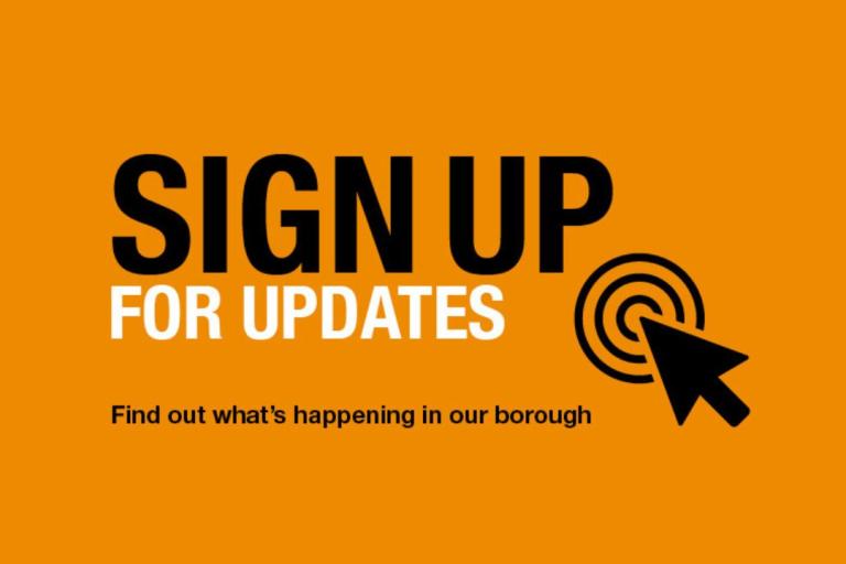 Sign up for updates