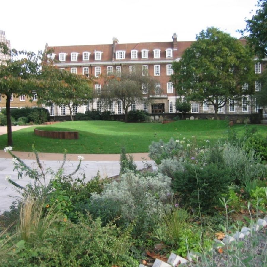 View of St. John's Church Gardens in Waterloo