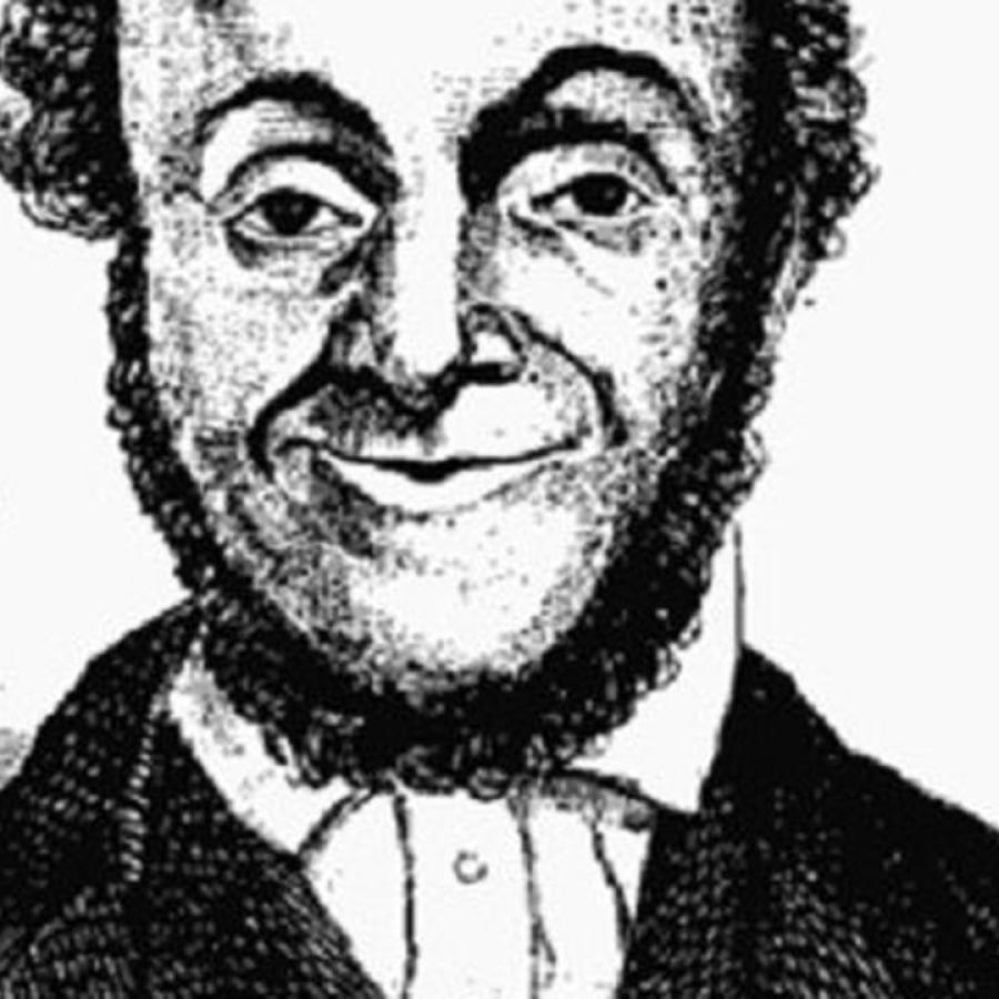 18th century newspaper drawing of William Cuffay 