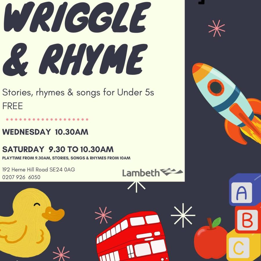 Wriggle and Rhyme poster