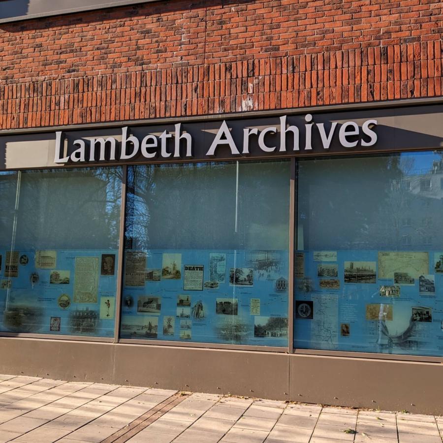 Lambeth Archives poster 