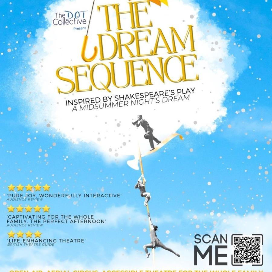 poster for the dream sequence open air theatre at Brixton Windmill