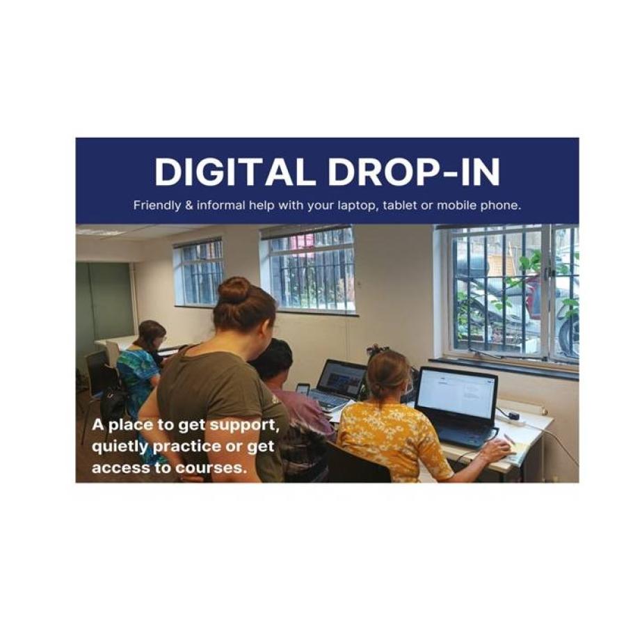 Digital Drop-in poster