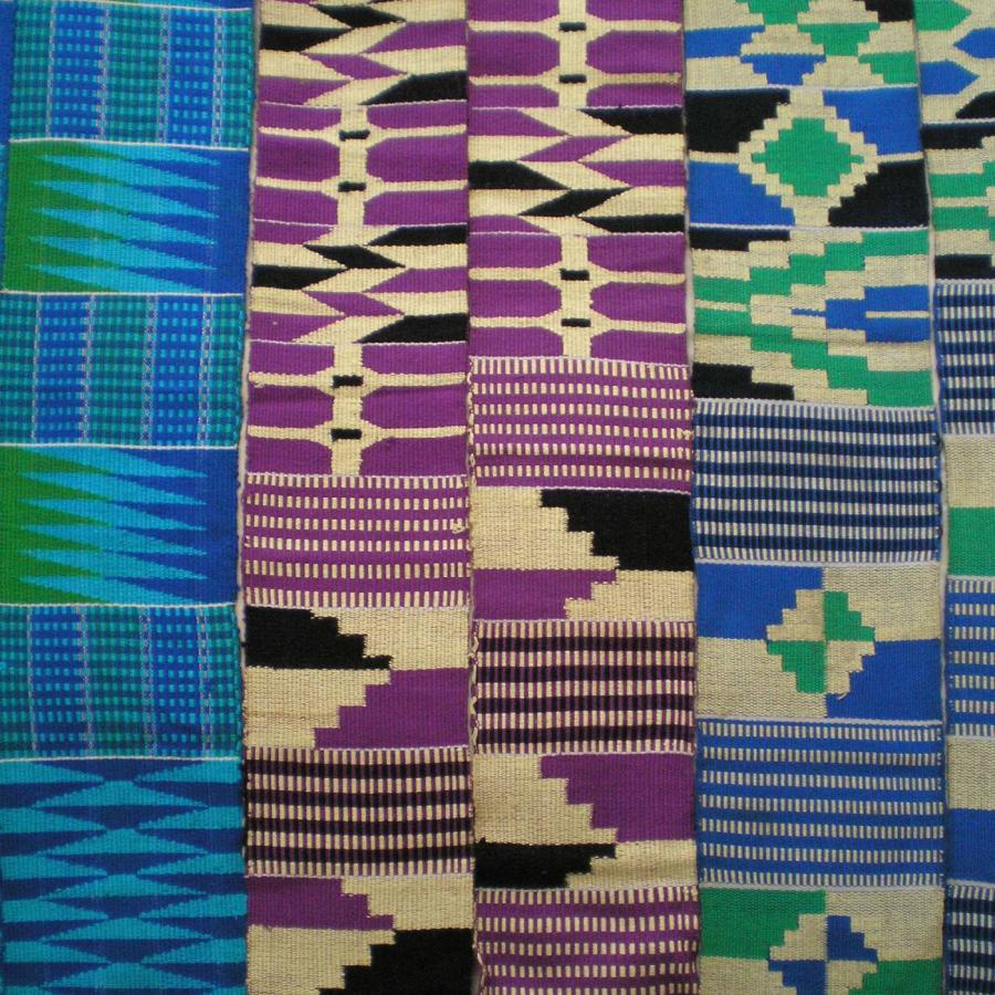 a snapshot of Kente cloth